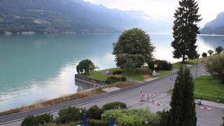 انترلاكن سويسرا  بحيرة برينز Interlaken Switzerland  Lake Brienz [upl. by Jeddy913]