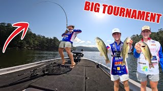 BIG HIGH SCHOOL Fishing Tournament on Logan Martin Three River Throwdown [upl. by Vookles]