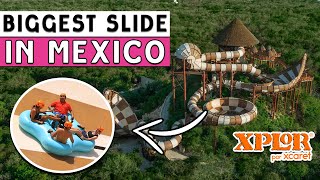 Trying the BRAND NEW attraction at Xplor Park 🇲🇽 2024 Guide [upl. by Arly723]