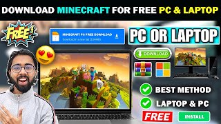 🔥Finally Download amp Play Minecraft In Pc amp Laptop 2024  Offical Edition  Minecraft pc install [upl. by Cissej]