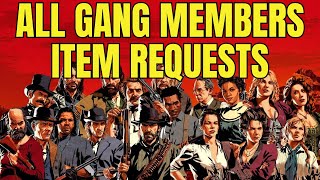 Ultimate Guide To Finding Gang Members Requested Items In Rdr2 [upl. by Shu]