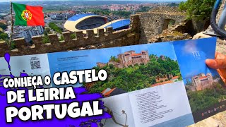 VOCÊ PRECISA CONHECER O CASTELO DE LEIRIA   Conrado Vlogs [upl. by Maillw]