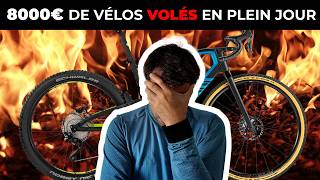 COMMENT ON MA VOLÉ  DE 8 000€ DE VÉLOS 😭 [upl. by Battiste]