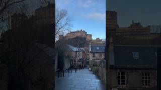 The BEST VIEW in EDINBURGH Edinburgh Castle Scotland scotland visitscotland castle scottish [upl. by Devan34]