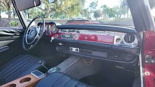 1970 Mercedes 280SL Red Interior [upl. by Heimlich]