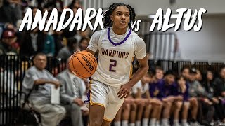 2023  Anadarko vs Altus  Basketball Highlights  112823 [upl. by Ecreip]