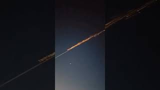 Unknown Object Breaks Up Over Texas Some Say Its A Meteor foryoupage foryou texas space [upl. by Healion]