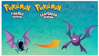 How To Evolve Golbat Into Crobat In Pokemon Fire RedLeaf Green [upl. by Hibben504]