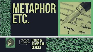 Metaphor Simile Personification Metonymy Synecdoche Analogy [upl. by Emory]