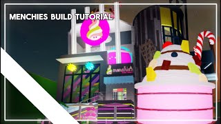 Menchies build setup tutorial  Theme park tycoon 2 Roblox [upl. by Elaweda]