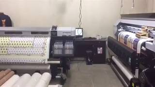 FEDAR FD1900 with 25113 head VS Epson Sure color [upl. by Nodnol]