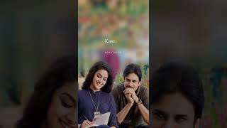 Gaali💕vaaluga💝oo gulabi 💞 vaali lyrics song WhatsApp status videoagnathavasipawan kalyan [upl. by Nohtan]