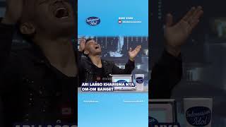 Ari Lasso Pesonanya OM OM🤭 IndonesianIdol Idol2Dekade [upl. by Ellerrehc]