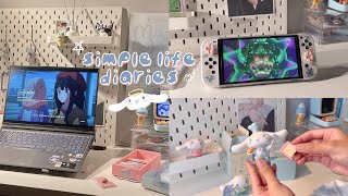 VLOG • uni life gaming night NYXI switch controller unboxing anime more [upl. by Vona973]