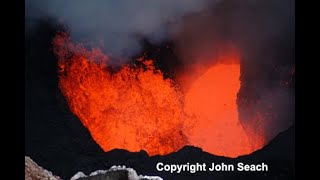 Ambrym Volcano Lava Lake Vanuatu [upl. by Felty]