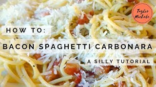 I Tested Jamie Olivers Food Tube Spaghetti Carbonara Recipe  Antonio Carluccio 2018 [upl. by Artinahs]