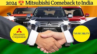 After Ford Endeavour Mitsubishi Pajero 😍 is Also Comeback to India😱  Mitsubishi Comeback to India [upl. by Cherey494]