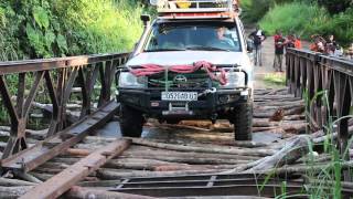 Traversée Lubumbashi Kinshasa 26 mars 2016 9eme jour Land Cruiser HZJ 105 [upl. by Jallier949]