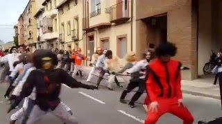 Disfraz Zombie Dancers Michael Jackson Thriller [upl. by Magdalen732]