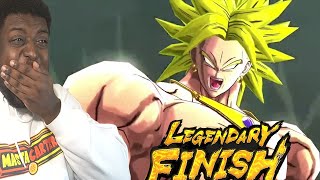 They Cooked With Him NEW LF LSSJ Broly Reveal REACTION on Dragon Ball Legends [upl. by Ahseniuq]