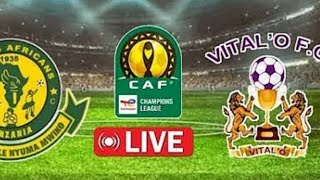 live YANGA vs VITALO  CAF CHAMPIONS LEAGUE 20242025 [upl. by Harihat]