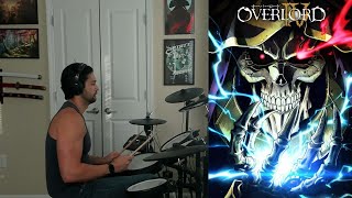 Overlord Season 4 Opening Drum Cover Hollow Hunger by OxT [upl. by Nahshunn]