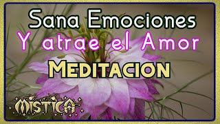 Atraer Amor💗 Sanar emociones🙏Meditación Guiada [upl. by Deden154]