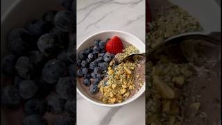 Berrylicious Smoothie Bowl smoothiebowl veganbowls veganbreakfast [upl. by Warrenne]