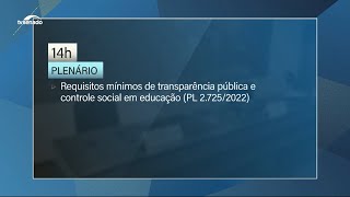 Transparência pública e controle social na educação estão na pauta do Senado desta quarta [upl. by Dorthea]