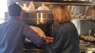 From Marthas Kitchen It Takes Two to Put a Turkey Into the Oven  Martha Stewart [upl. by Zigrang]