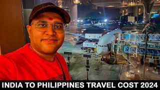 India to Philippines Travel Cost 2024  Philippines Trip Cost From India [upl. by Quennie]