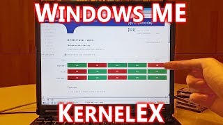 Updating Windows ME with KernelEx amp SP1 on a ThinkPad T23 [upl. by Stavro]