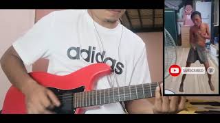 Lamok Song Whamos Cruz with Lead Guitar Cover hahaha [upl. by Madea452]