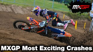 MXGP Most Exciting Crash Compilation 2020 [upl. by Wanids]