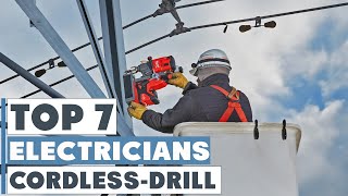 Best Cordless Drill for Electrician [upl. by Amme201]