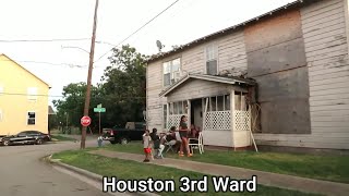 HOUSTONS MOST DANGEROUS THIRD AND FITH WARD HOODS [upl. by Aleka]