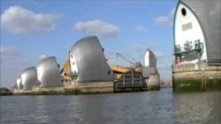 Up to the Thames Barrier with Panasonic SDRH80 camcorder [upl. by Ettennaj916]