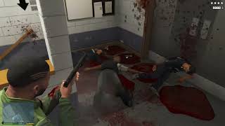 GTA V Franklins Police Station Attack  Five Star EscapeVEDGA 311 [upl. by Georgeanne]