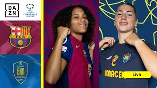 Barcelona – St Pölten  UEFA Womens Champions League 202425 Spieltag 3 Ganzes Spiel [upl. by Law]