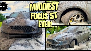 Deep Cleaning The Muddiest Ford Focus ST EVER  Insane Satisfying Disaster Detail Transformation [upl. by Fini389]