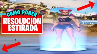 Como poner RESOLUCION ESTIRADA para FORTNITE en 1 MINUTO [upl. by Boorer]