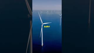 How Ocean Wind Turbines Are Built 🌊 shorts ocean building [upl. by Dray]