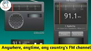 Listen Any FM radio station in anywhere All Fm channel FM radio App Bengali [upl. by Yonit]