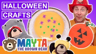 Halloween for Kids  Halloween Crafts for Toddlers  Make Sensory Fun Halloween Oobleck [upl. by Yrag560]