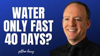 The INCREDIBLE Benefits Of WaterOnly Fasting Dr Alan Goldhamer [upl. by Nissa877]