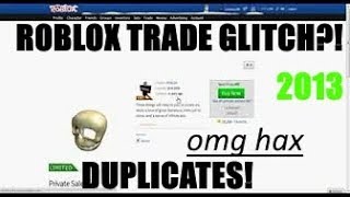 Odd ROBLOX Trade System Glitch Duplicating items  Linkmon99 ROBLOX [upl. by Kowal]