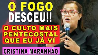 Cristina Maranhão 2022  A RESPOSTA DE DEUS  pregação evangelica Missionária Cristina Maranhão 2022 [upl. by Edina]