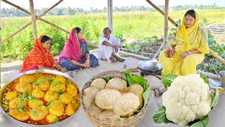 ফুলকপির কচুরি সাথে সেরা স্বাদের আলুরদম রান্নাশীতকালে একদম অনবদ্য রেসিপি KACHURI RECIPE [upl. by Standford88]