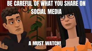 THIS IS WHY YOU SHOULD STOP OVERSHARING ON SOCIAL MEDIA BE CAREFUL OF WHAT YOU POST [upl. by Akenet]