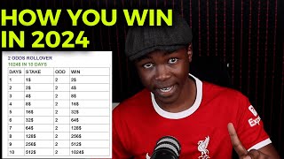 2024 Best Strategy in Soccer Betting Rollover Betting 2 odds 15 odds and 13 odds Rollover [upl. by Atyekram]